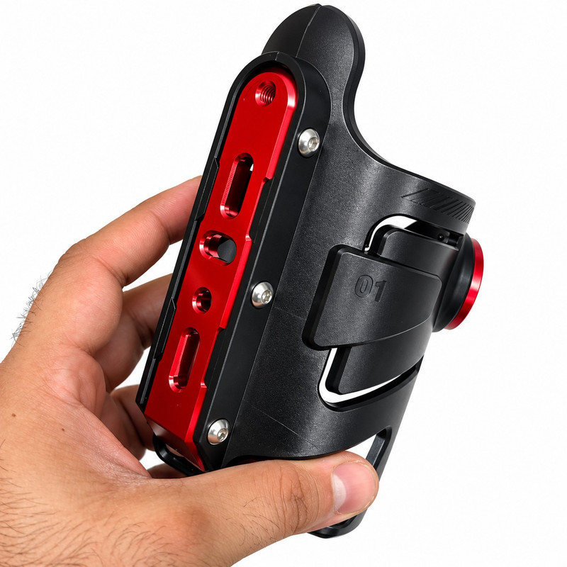 نگهدارنده و جالیوانی موتور سیکلت وارون مدل پایه فلزی رنگی طرح RD کد W-135