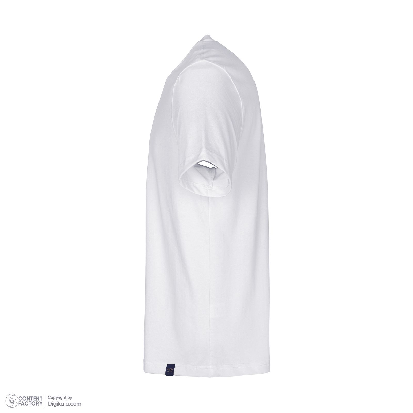 تی شرت آستین کوتاه مردانه پاتن جامه مدل 131621030243000 رنگ سفید -  - 7