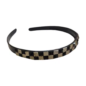 تل مو زنانه مدل شطرنجی