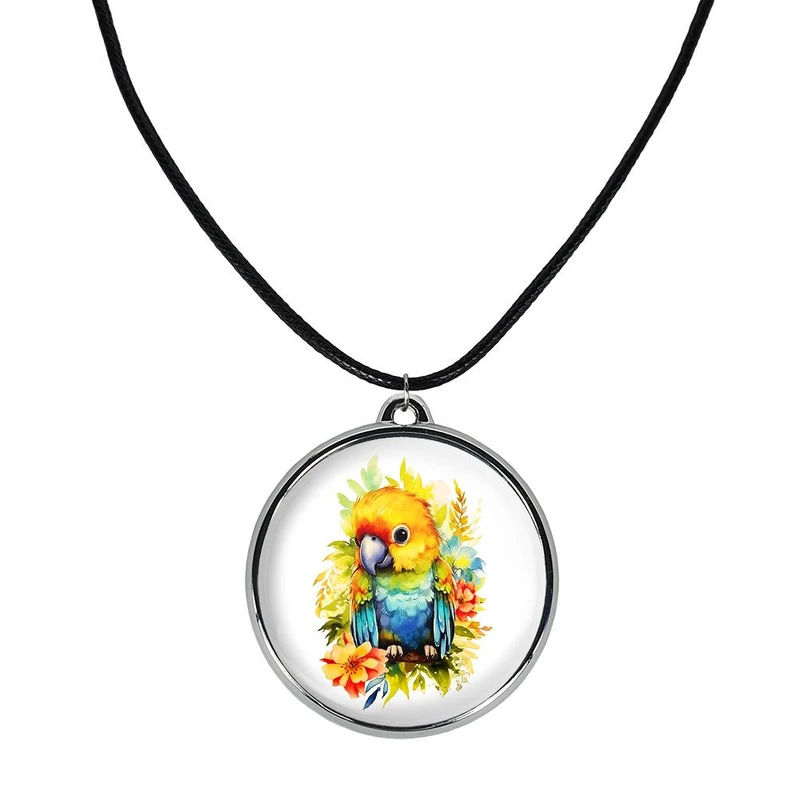 گردنبند خندالو مدل پرندگان زینتی کد 3048530486