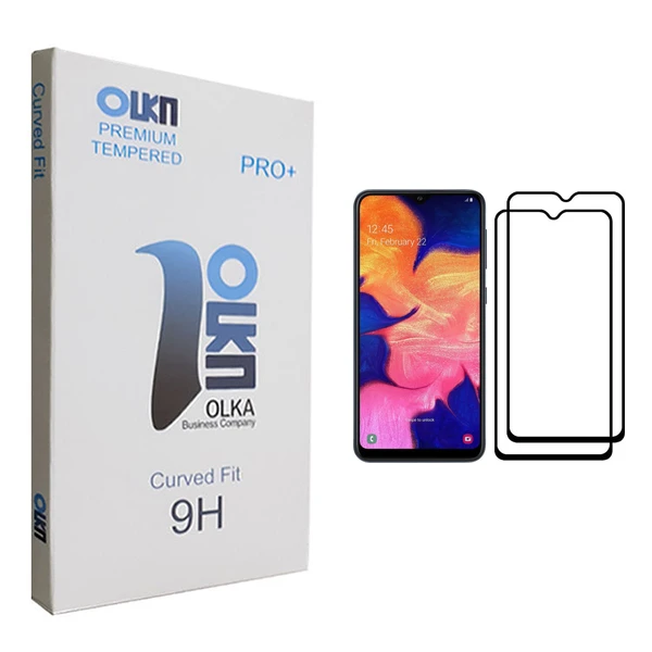 محافظ صفحه نمایش الکا مدل +PRO مناسب برای گوشی موبایل سامسونگ Galaxy A10 بسته دو عددی