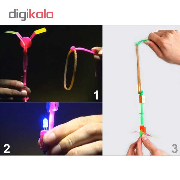 اسباب بازی راکت کوپتر مدل HY-588A