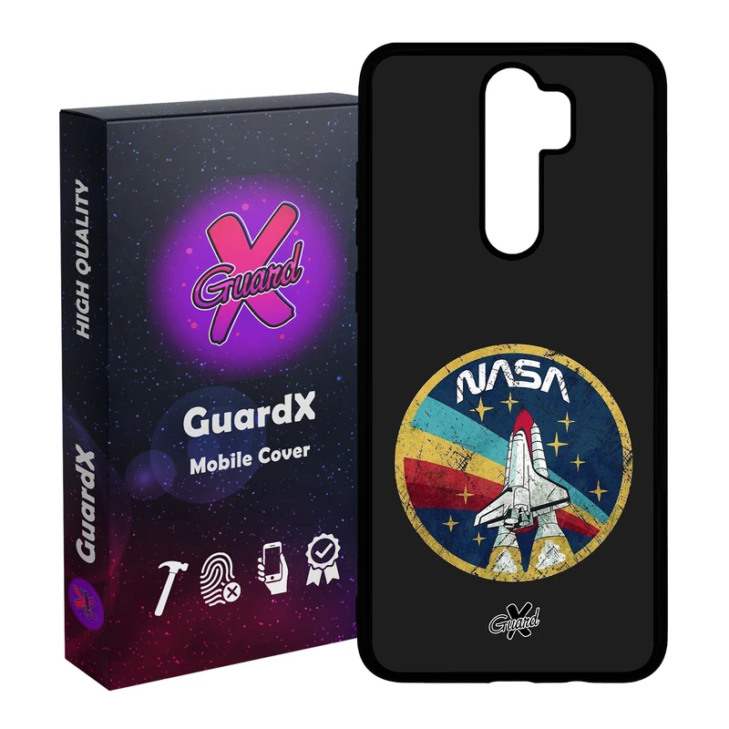 کاور گارد ایکس طرح Nasa مدل Glass10087 مناسب برای گوشی موبایل شیائومی Redmi 9 / 9 Prime