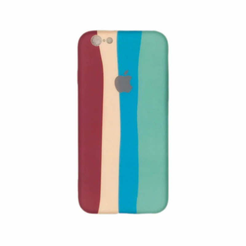 کاور مدل سیلیکونی طرح ابرنگی کد 07 مناسب برای گوشی موبایل اپلiphone 6