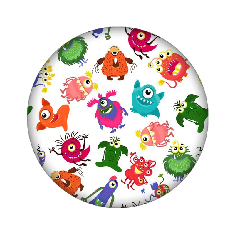 استیکر تزئینی موبایل و تبلت مدل هیولاها کد 2818