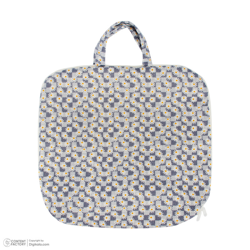 کیسه نان و سبزی طرح بابونه مدل سه لایه سایز 44×44 سانتی متر