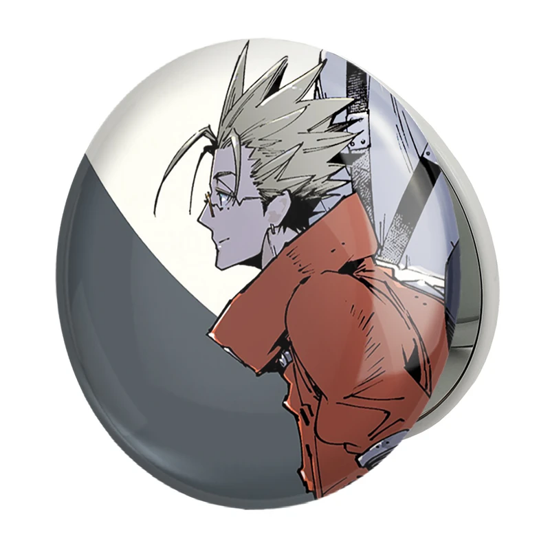 آینه جیبی خندالو طرح نیکولاس و وش انیمه تریگان (Trigun) مدل تاشو کد 36263