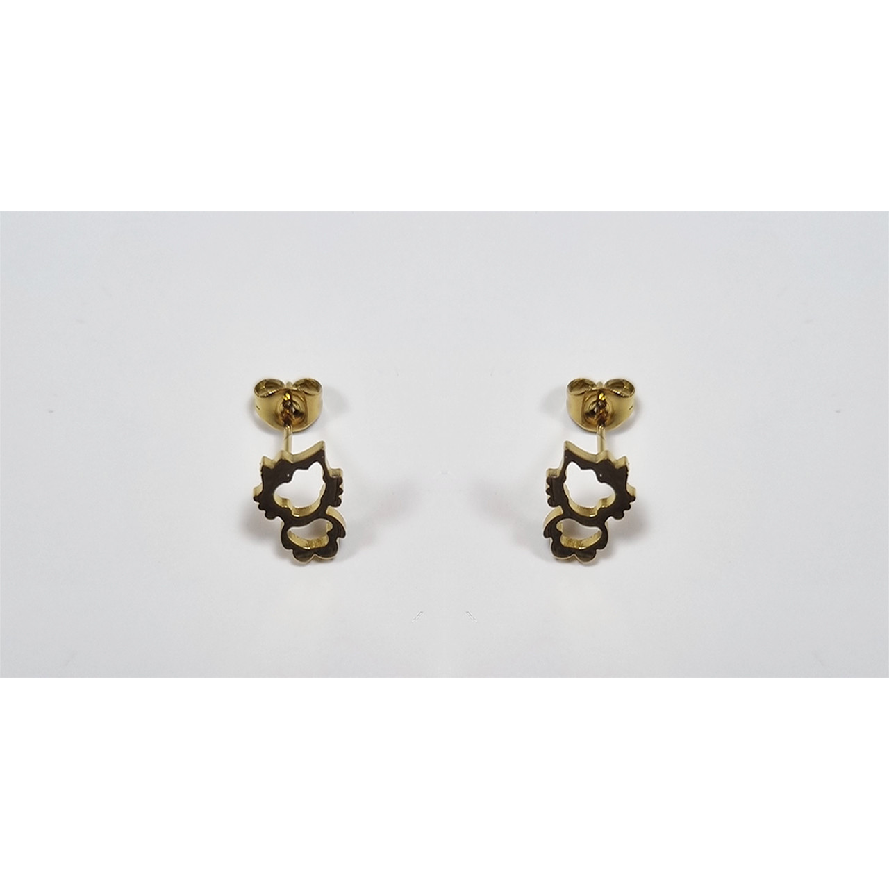 گوشواره دخترانه طرح عروسکی کد 150396 گوشواره دخترانه طرح عروسکی کد 150396