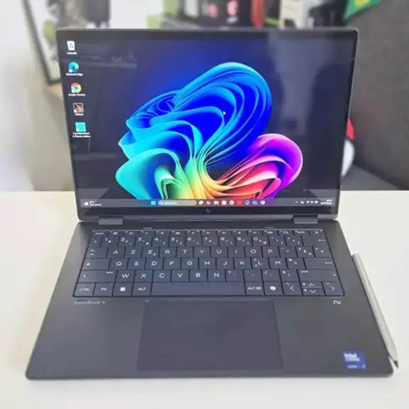 لپ تاپ 14 اینچی اچ‌ پی مدل OmniBook X Flip 14-fm0023dx-Core Ultra 7 256V-16GB LPDDR5X 8533MHz-2TB SSD-Touch-Backlit-W - کاستوم شده