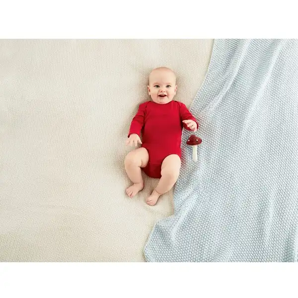 بادی آستین بلند نوزادی لوپیلو مدل IKIDS132 مجموعه 2 عددی