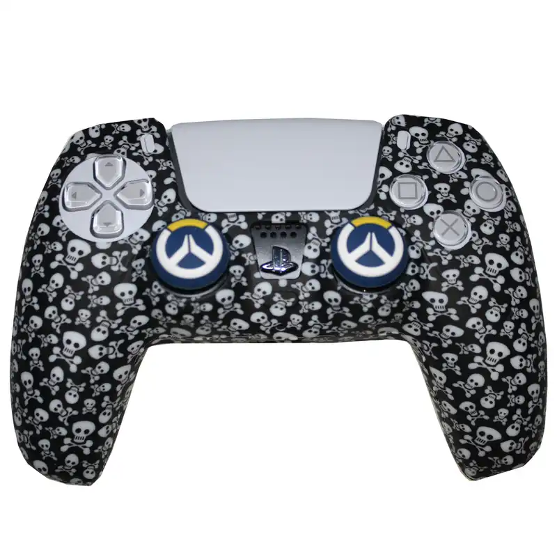 محافظ دسته پلی استیشن 5 مدل 88 skeleton به همراه روکش آنالوگ