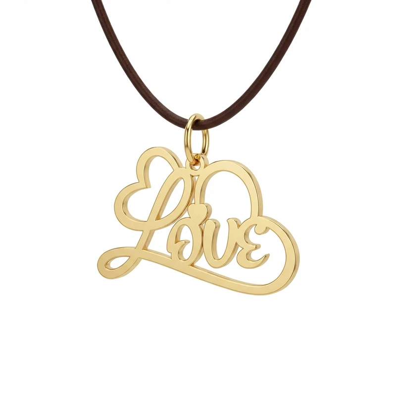 گردنبند مدل Love