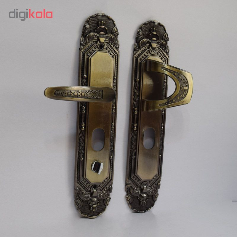 دستگیره در آپارتمان مدل منبتکاری کد 1631351 بسته 2 عددی راست باز شو دستگیره در آپارتمان مدل منبتکاری کد 1631351 بسته 2 عددی راست باز شو