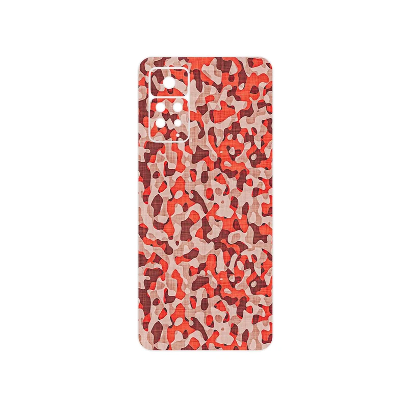 برچسب پوششی ماهوت مدل Red Infantry Army مناسب برای گوشی موبایل شیائومی Redmi Note 11 Pro Plus 5G (India)