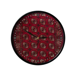 ساعت دیواری مدوپد طرح فرش ترکمان مدل C-Torkaman08