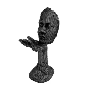 مجسمه مدل رخ متفکر آجری