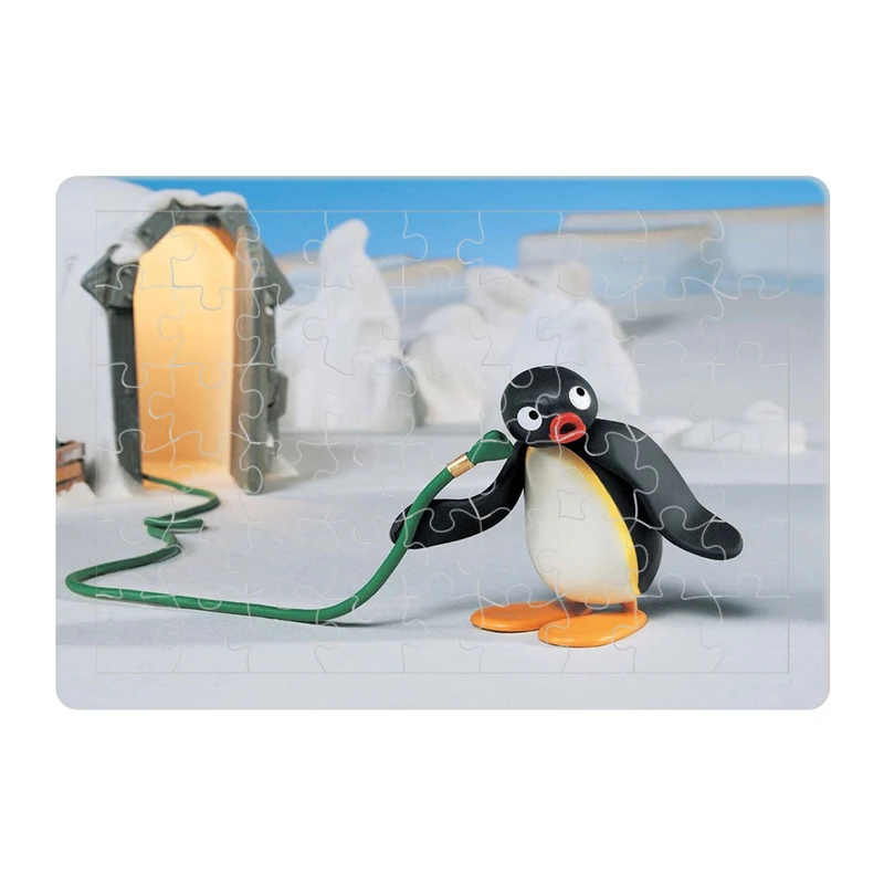 پازل 54 تکه هومرو مدل PL201 طرح انیمیشن پینگو