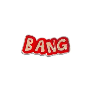 سنجاق سینه زنانه طرح BANG