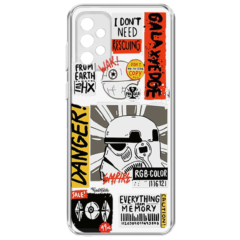 کاور طرح Star War مناسب برای گوشی موبایل سامسونگ  Galaxy M32 5G