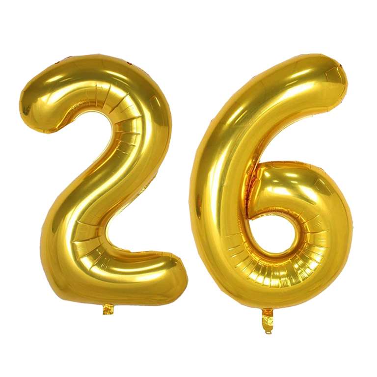 بادکنک فویلی سورتک مدل 26 بسته دو عددی