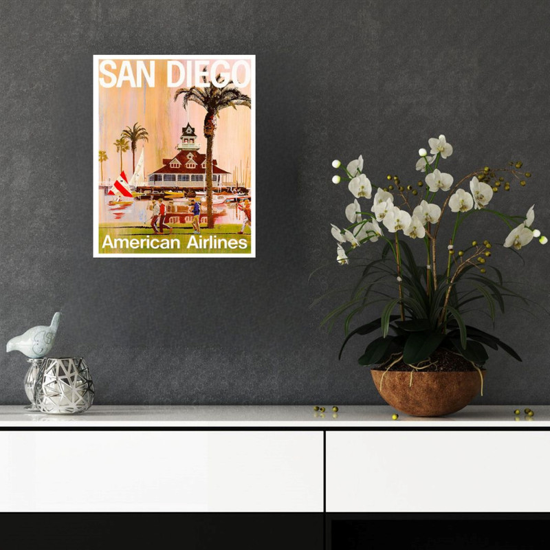 پوستر مدل  سفر کالیفرنیا