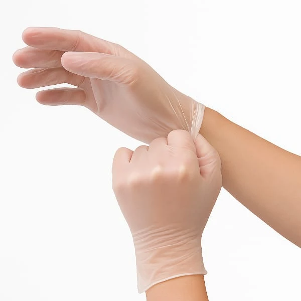 عکس شماره 2 : دستکش وینیل غیر پودری حریر مدل اوپی پرفکت سایز متوسط (m) بسته ده بسته ۱۰۰ عددی عددی