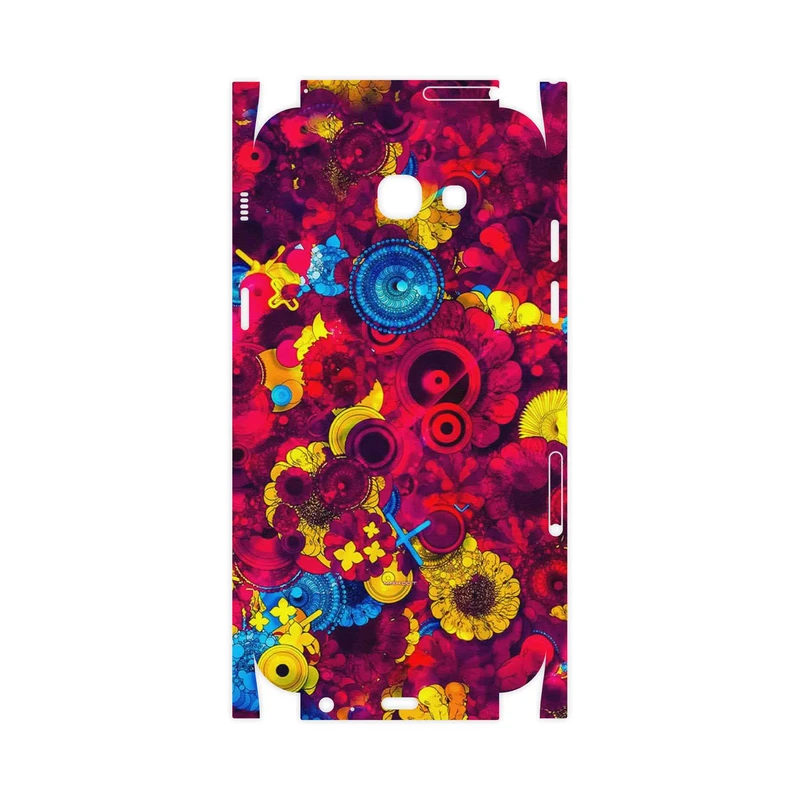 برچسب پوششی ماهوت مدل Vector Flower Garden Digital Art-FullSkin مناسب برای گوشی موبایل سامسونگ Galaxy A7 2017