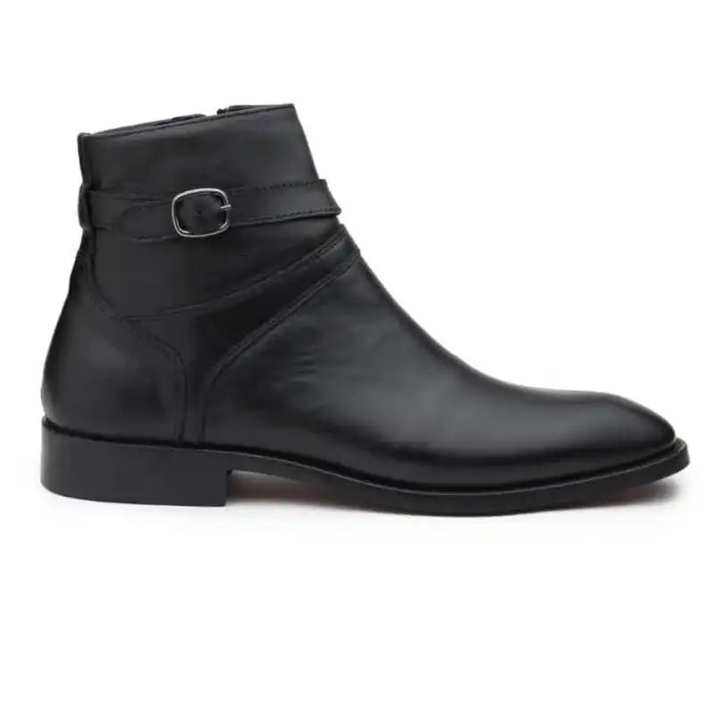 نیم بوت مردانه پاتن چرم آفتاب مدل F101