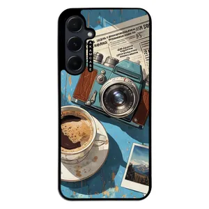 AKAM AMC-WSGA55-COFFEE-1 Cover For Samsung Galaxy A55