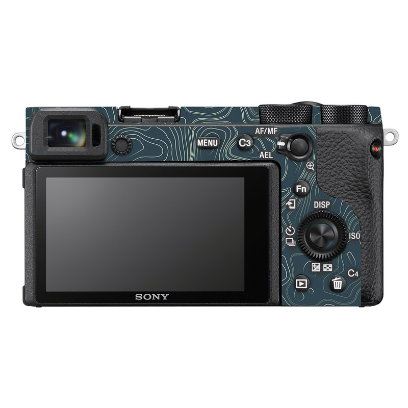 برچسب پوششی دوربین مدل توپوگرافی مناسب برای دوربین سونی Sony A6500
