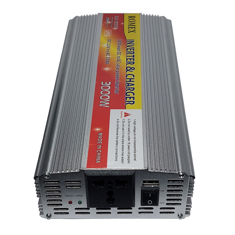 اینورتر شارژر رومکس مدل SUA-3000C ظرفیت 3000 وات