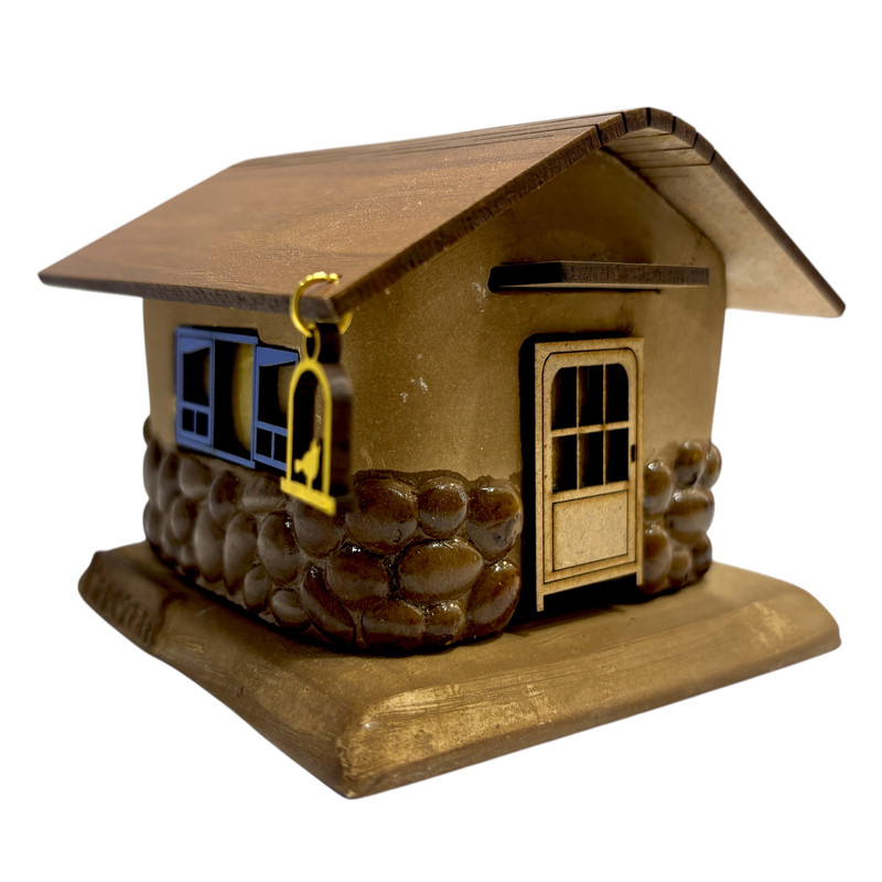 جاعودی سفالی طرح کلبه ساحلی