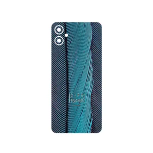 MAHOOT Turquoise feathers Cover Sticker for Samsung Galaxy A05