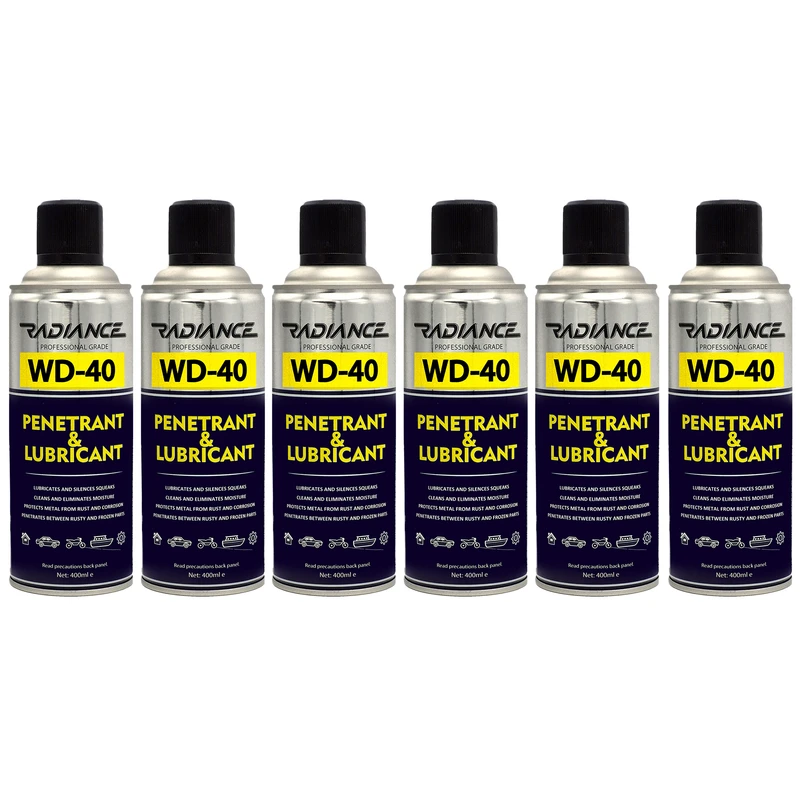 اسری زوان کننده و زنگ بر رادیانس مدل WD-40 حجم 400 میلی لیتر بسته 6 عددی