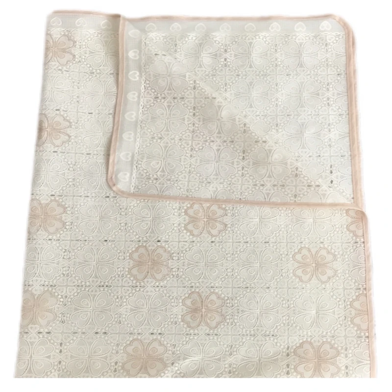 سفره 6 نفره مدل رویال طرح گیپور 140x100 سانتی متر کد 016