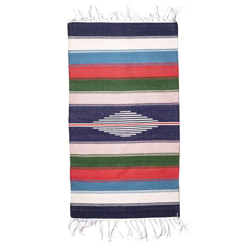 گلیم دستباف یک و نیم متری کد 46