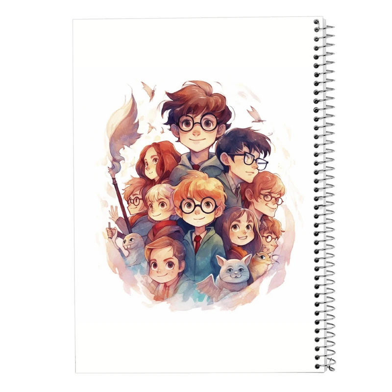 دفتر ژورنال نویسی 50 برگ مدوپد مدل نقطه ای طرح هری پاتر harrypotter کد DF10319