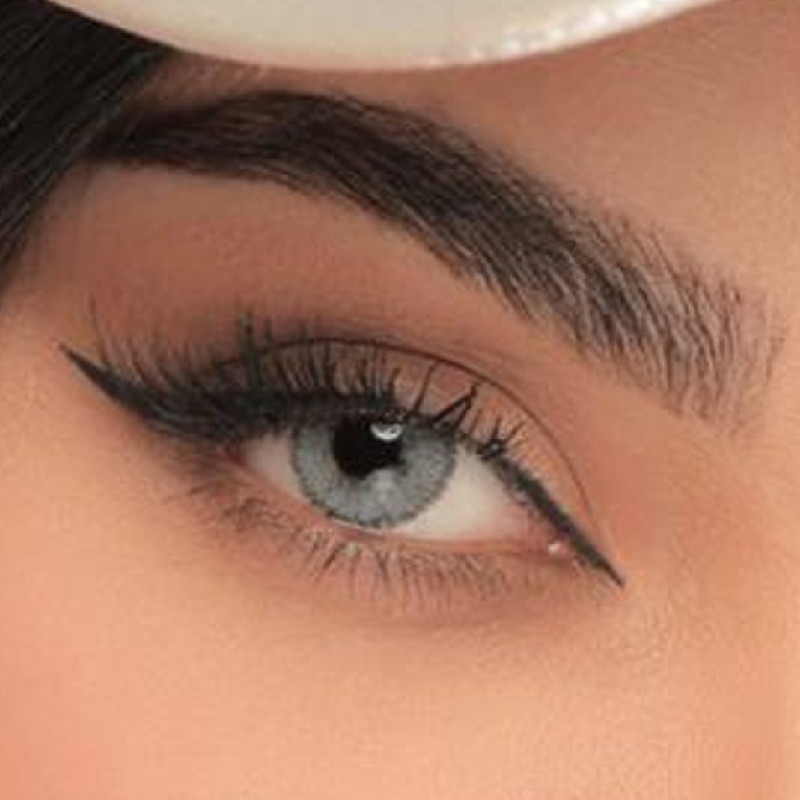 لنز چشم کلیر ویژن مدل Quartz رنگ طوسی