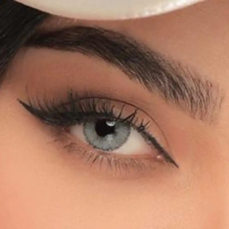 لنز چشم کلیر ویژن مدل Quartz رنگ طوسی