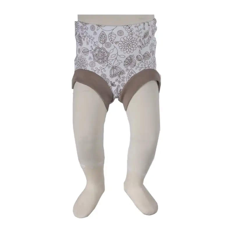 ست 5 تکه لباس نوزادی آدمک مدل پرنیان کد 320002 رنگ نسکافه ای