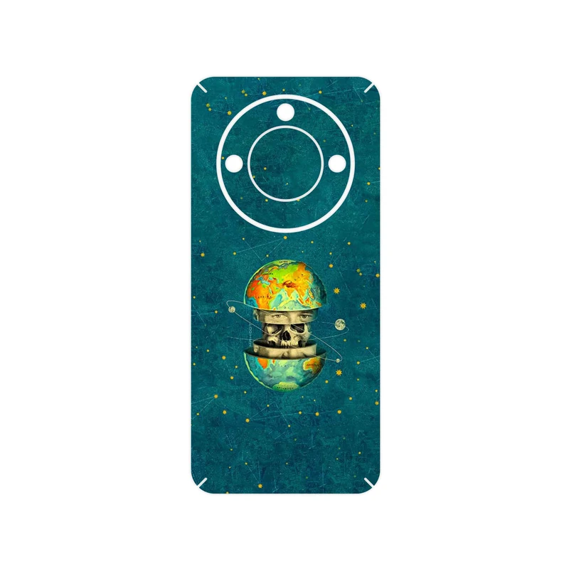 برچسب پوششی ماهوت مدل Collage of Earth Face مناسب برای گوشی موبایل آنر X9c Smart