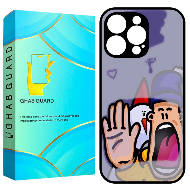 کاور قاب گارد طرح آدم برفی مدل GCHP16P مناسب برای گوشی موبایل اپل iPhone 16 Pro