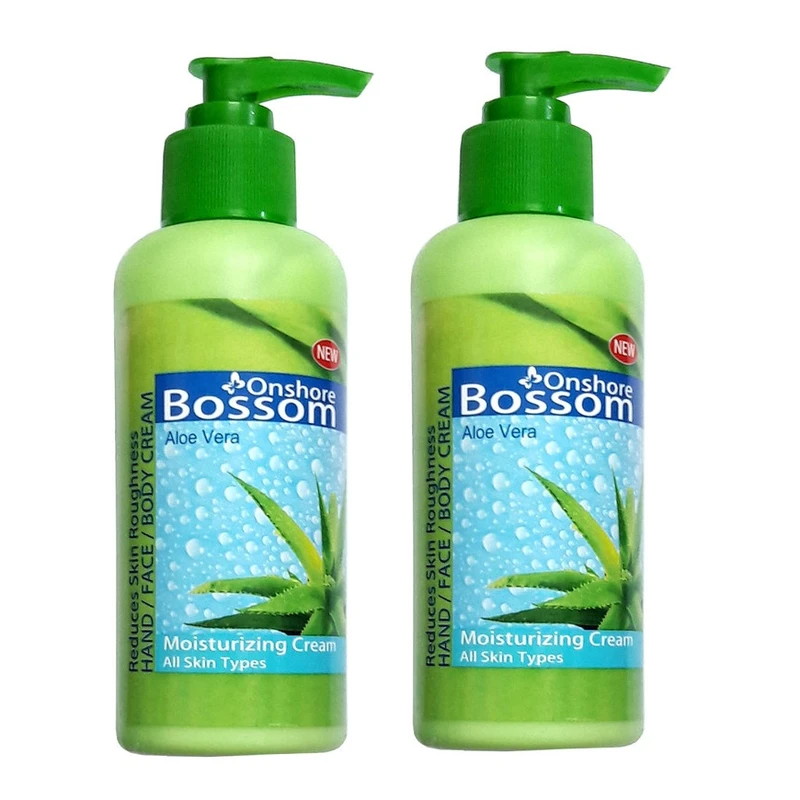 کرم آبرسان انشور بوسوم مدل آلوئه‌ورا حجم 250 میلی لیتر مجموعه 2 عددی