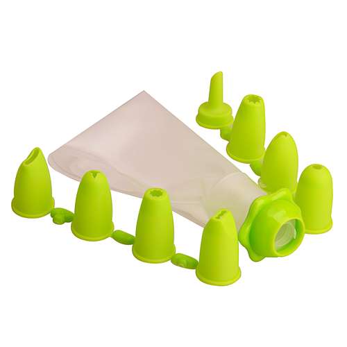 قیف خامه زن مدل ZDS-15147 مجموعه 8 عددی