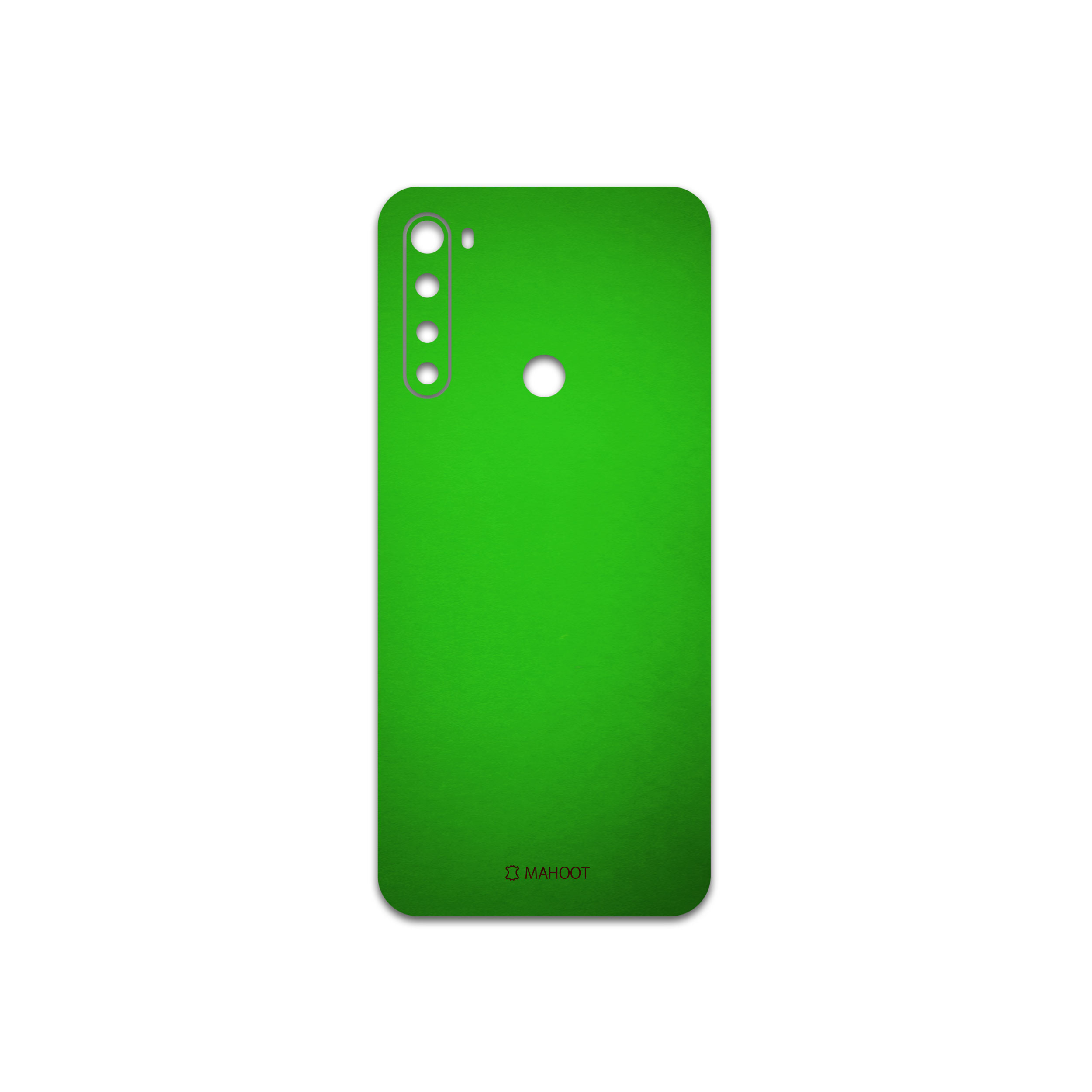 برچسب پوششی ماهوت مدل Metallic-Green مناسب برای گوشی موبایل شیائومی Redmi Note 8T