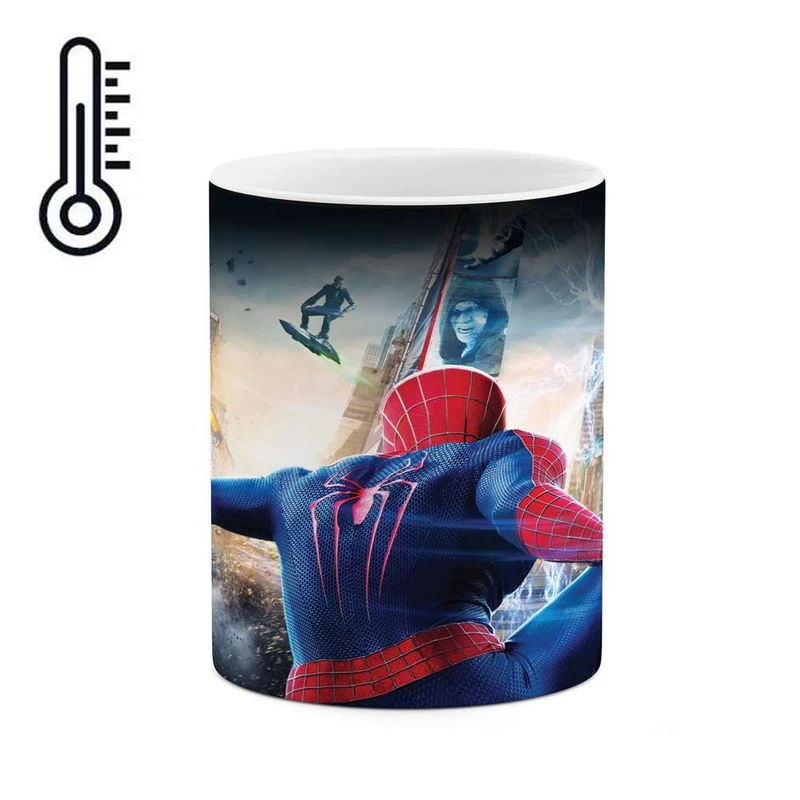 ماگ حرارتی کاکتی مدل اسپایدرمن کد mgh15317