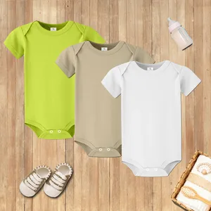 بادی آستین کوتاه نوزادی ایزی دو مدل ED077 بسته 3 عددی