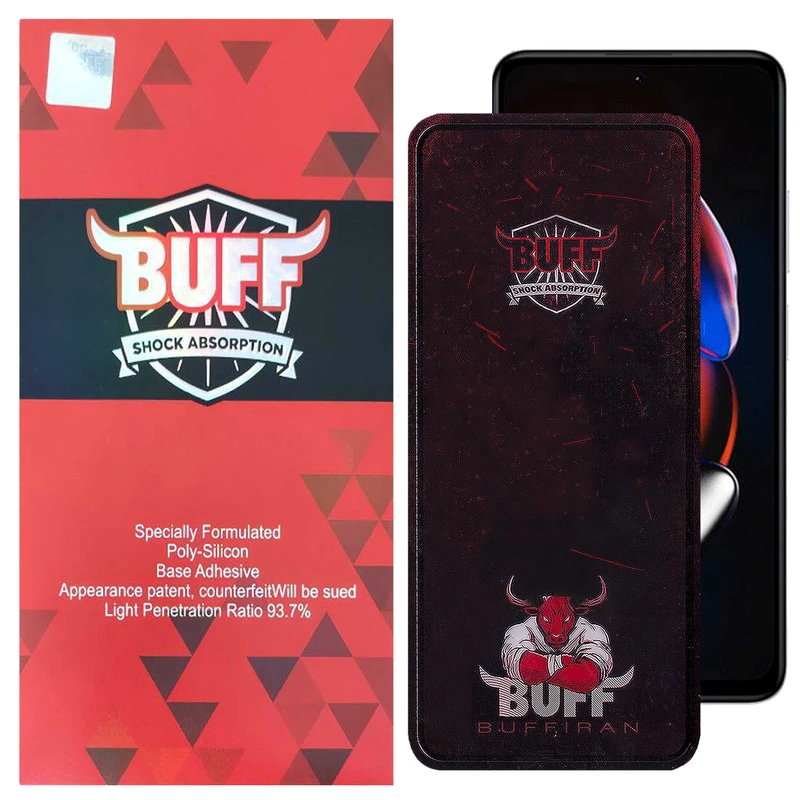 محافظ صفحه نمایش بوف مدل Muscle-Bull مناسب برای گوشی موبایل  شیائومی Redmi Note 12T Pro/Note 11 5G(China)/Note 10 Pro 5G(China)