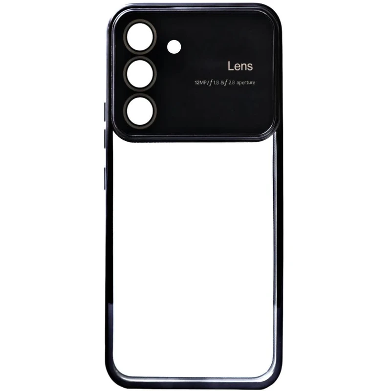 کاور قاب آوش طرح لنس مدل شفاف کد 05 مناسب برای گوشی موبایل سامسونگ GALAXY A14