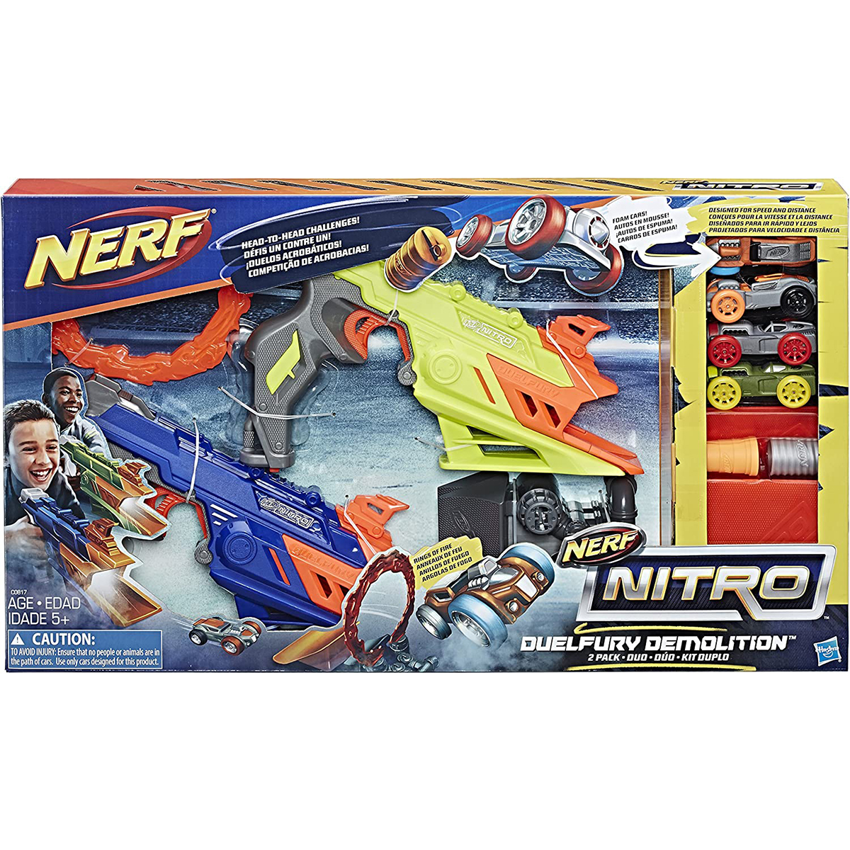 تفنگ بازی نرف مدل Nitro 